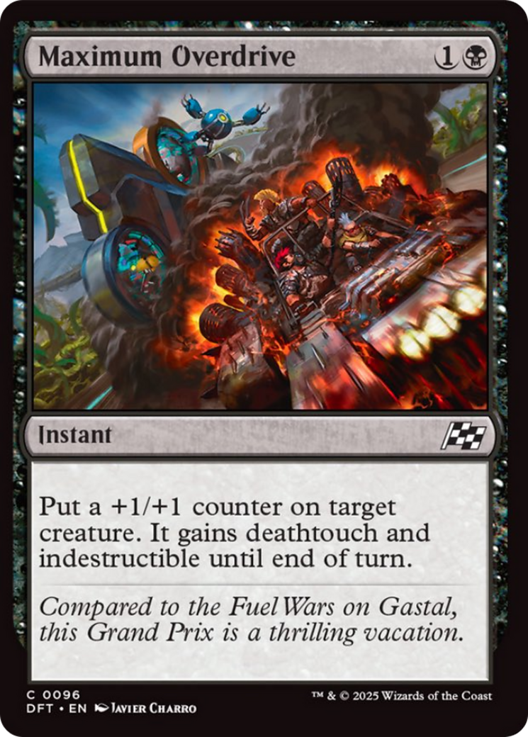 Maximum Overdrive [Aetherdrift] Foil