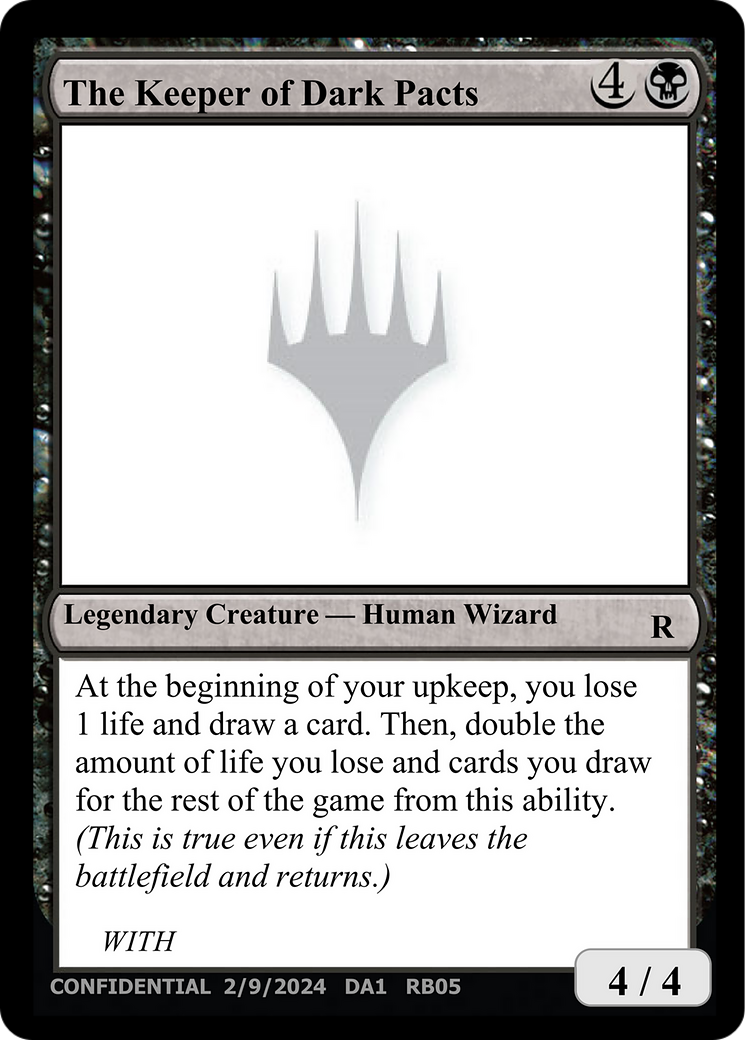The Keeper of Dark Pacts  [Unknown Event]