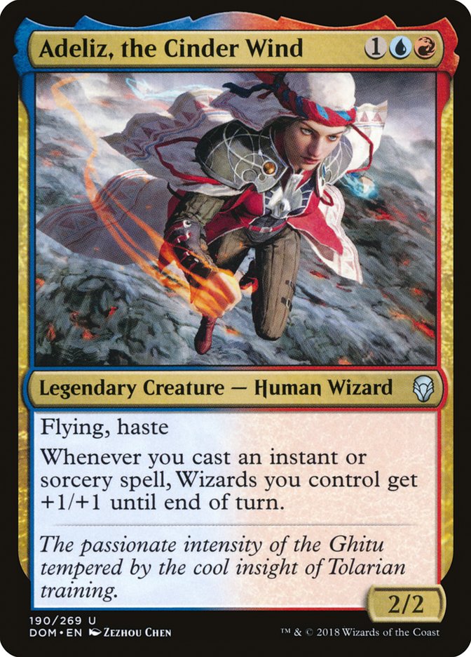 Adeliz, the Cinder Wind [Dominaria] Foil