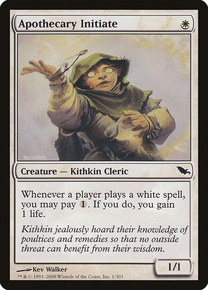 Apothecary Initiate [Shadowmoor] Foil