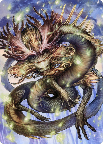 Kura, the Boundless Sky // Kura, the Boundless Sky  [Neon Dynasty Art Series] (Borderless) Foil