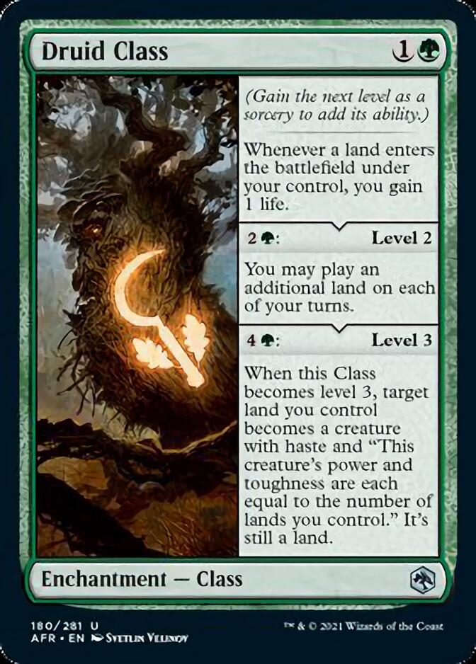 Druid Class [Dungeons & Dragons: Adventures in the Forgotten Realms] Foil