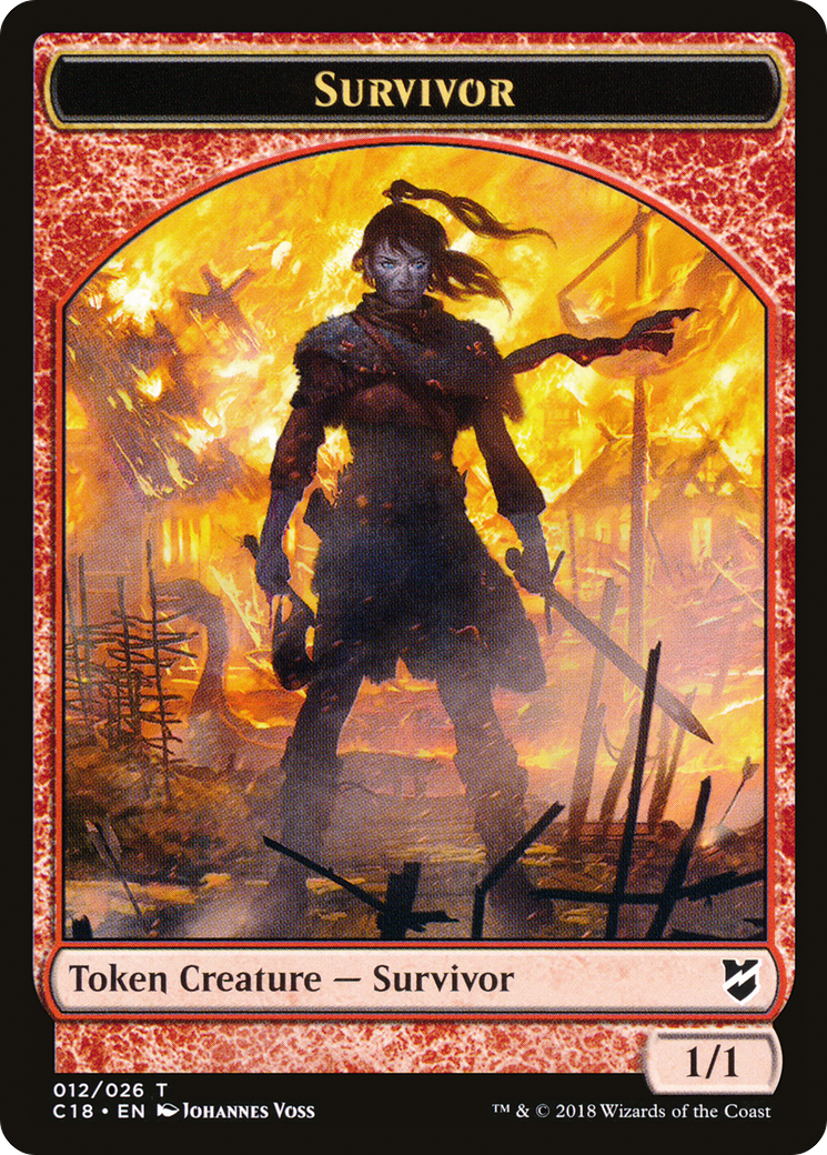 Survivor  [Commander 2018 Tokens]