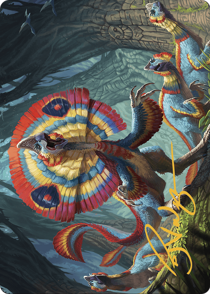 Sunfrill Imitator // Sunfrill Imitator  [The Lost Caverns of Ixalan Art Series] (Borderless)