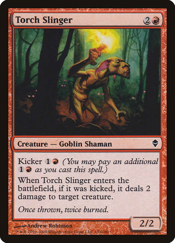 Torch Slinger [Zendikar] Foil