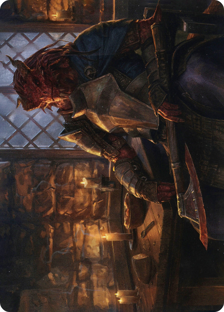Jaded Sell-Sword // Jaded Sell-Sword  [Adventures in the Forgotten Realms Art Series] (Borderless)