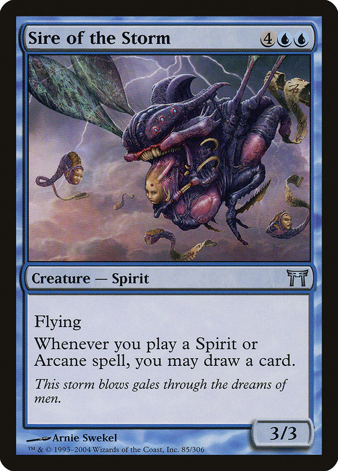 Sire of the Storm [Champions of Kamigawa] Foil