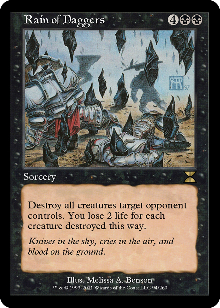 Rain of Daggers  [Masters Edition IV]