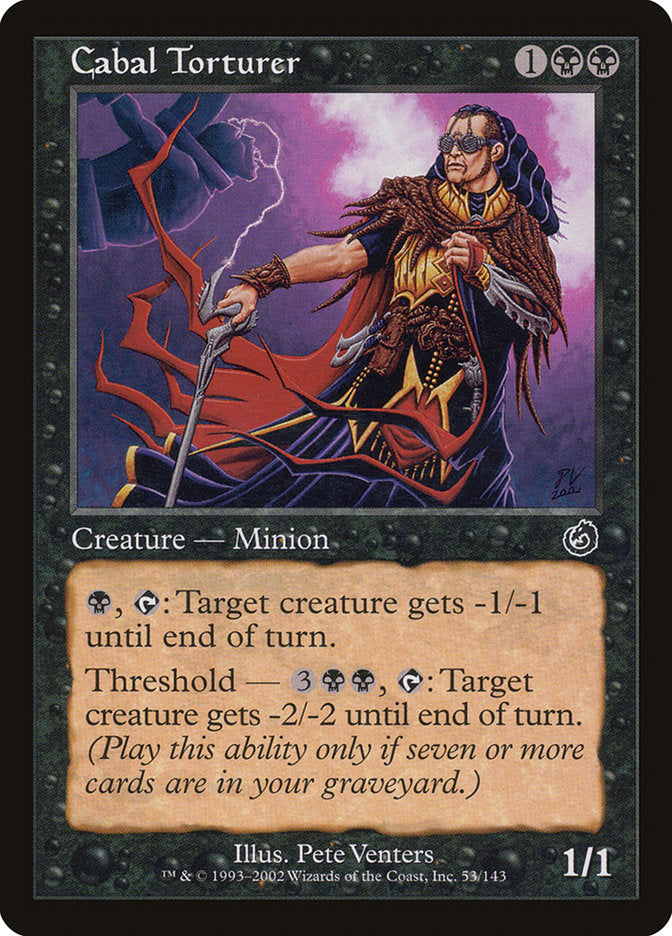 Cabal Torturer [Torment] Foil
