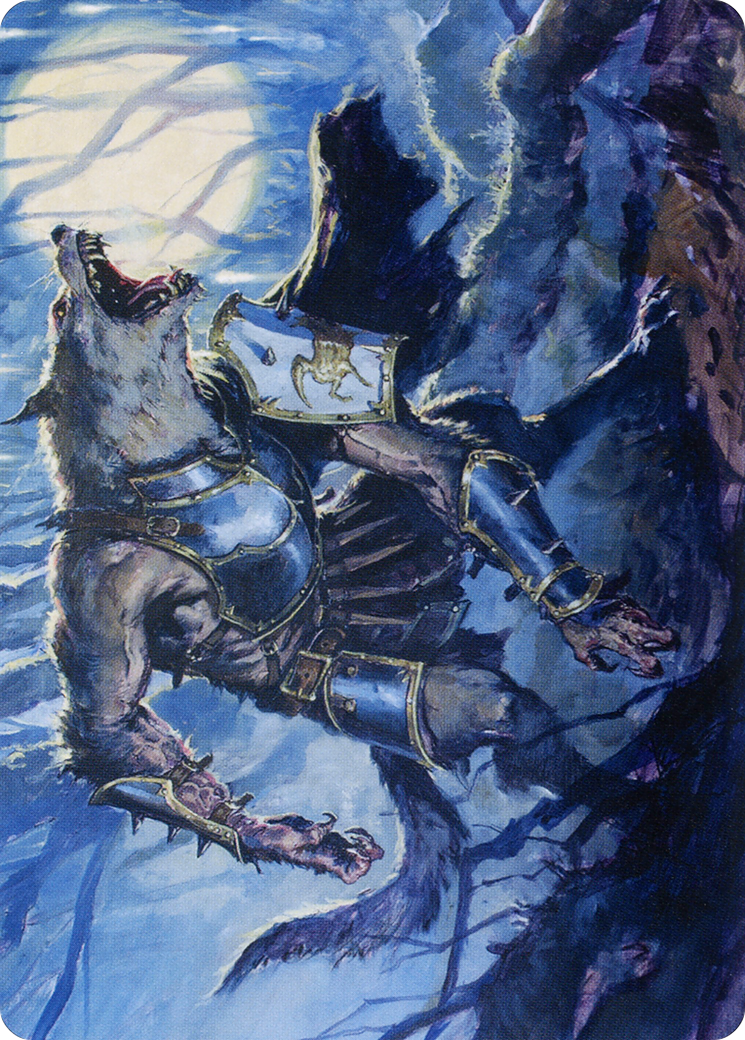 Moonrage Brute // Moonrage Brute  [Midnight Hunt Art Series] (Borderless)
