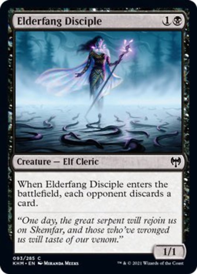 Elderfang Disciple [Kaldheim] Foil