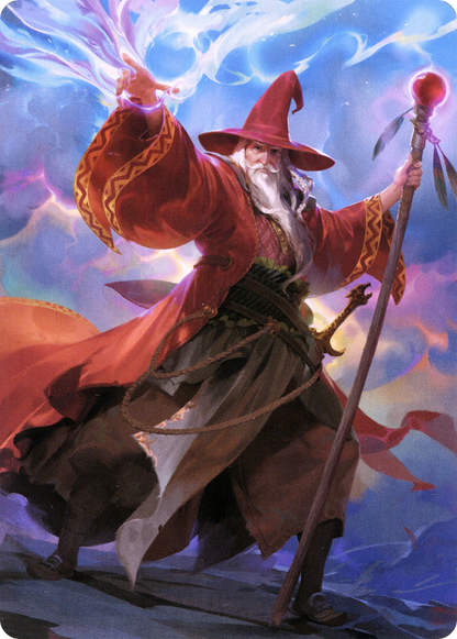 Elminster // Elminster  [Battle for Baldur's Gate Art Series] (Borderless)