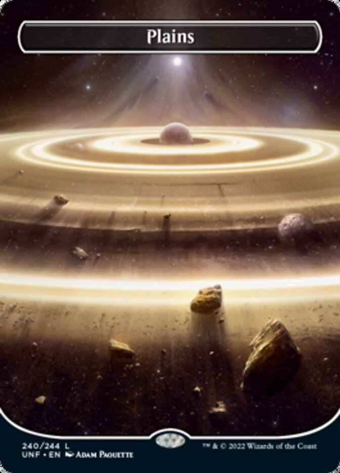 Plains (240) (Orbital Space-ic Land) [Unfinity] Foil