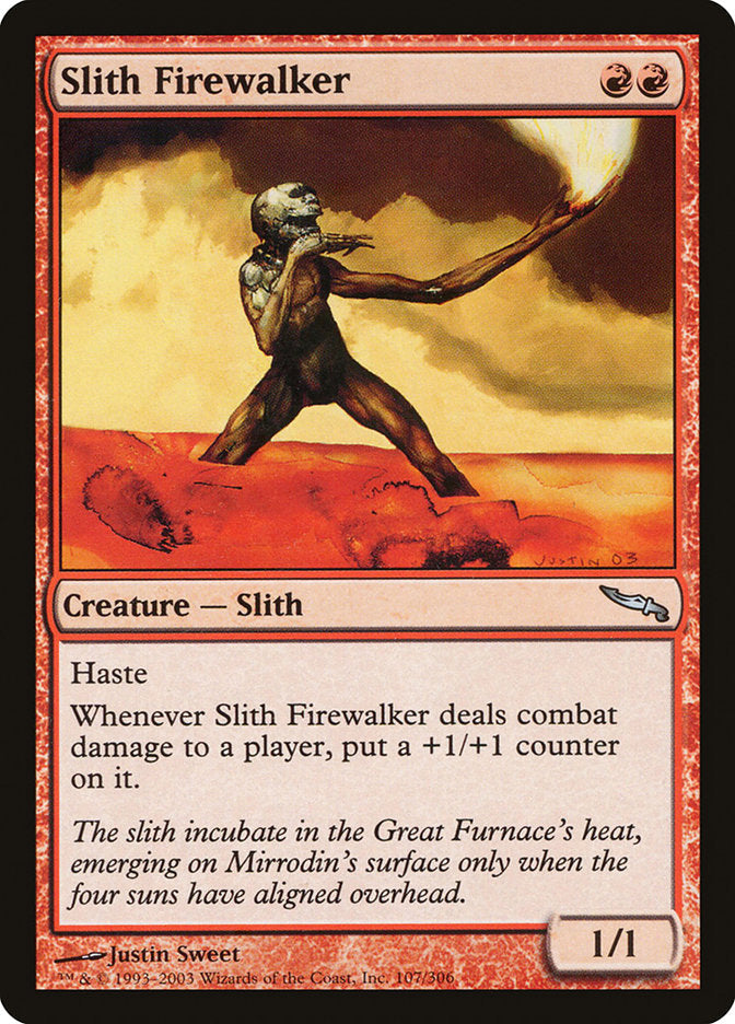 Slith Firewalker [Mirrodin] Foil