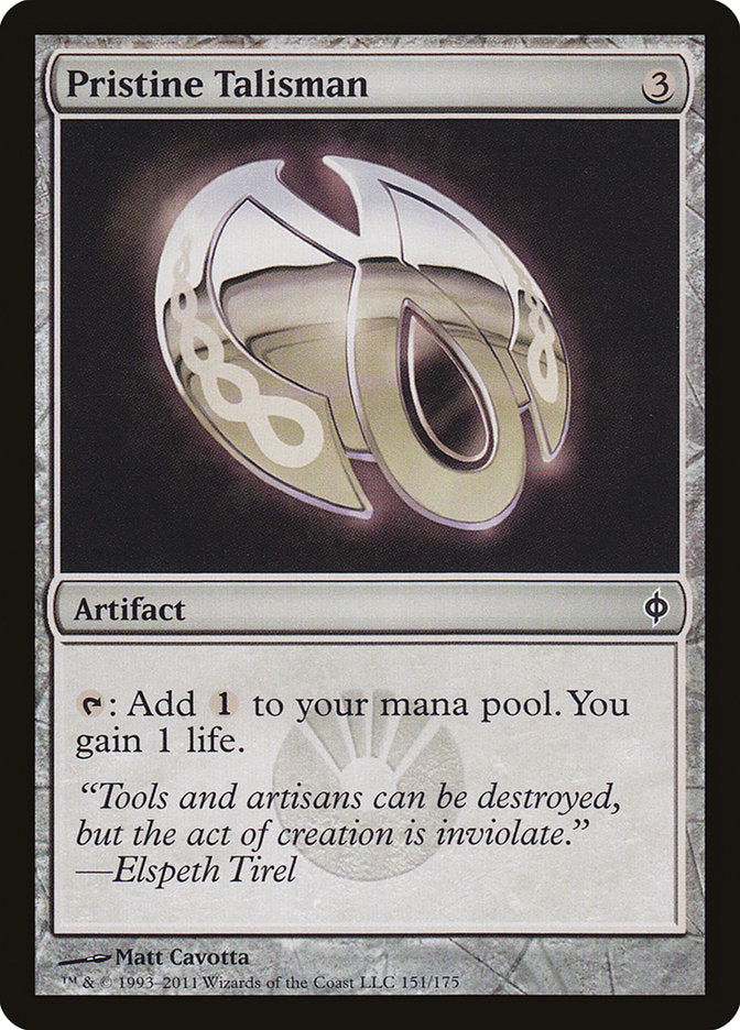 Pristine Talisman [New Phyrexia] Foil