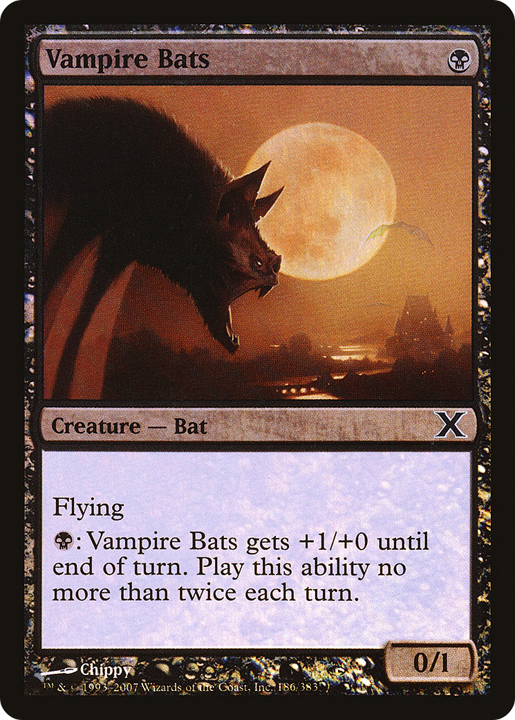 Vampire Bats  [Tenth Edition] Foil