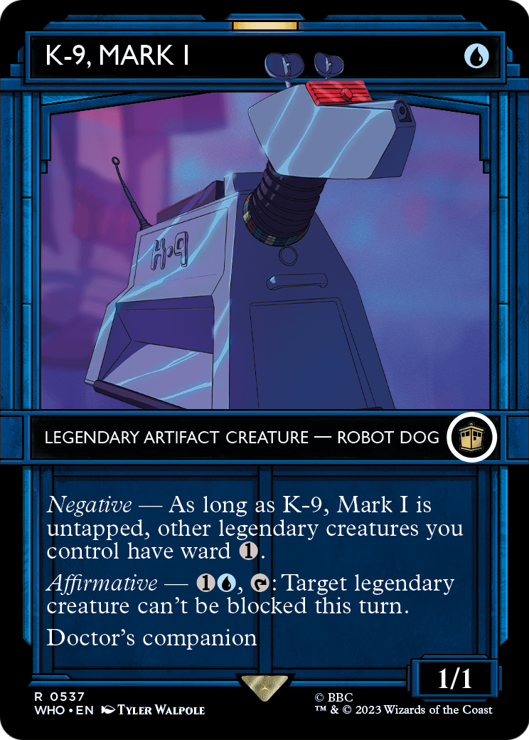 K-9, Mark I (Showcase) [Doctor Who] Foil