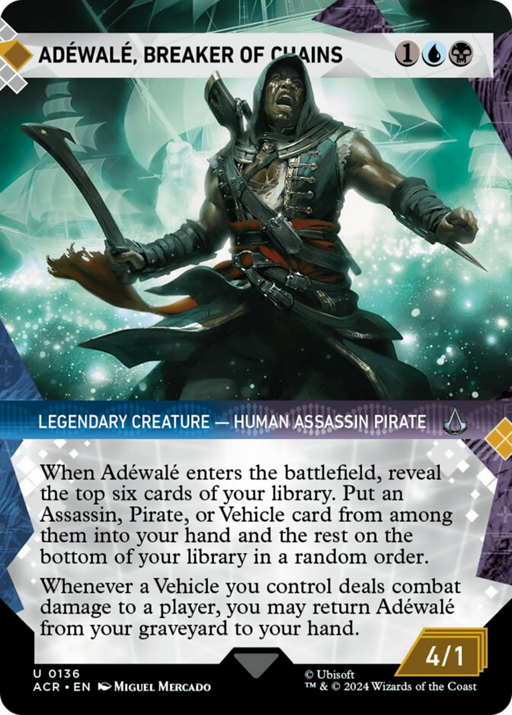 Adewale, Breaker of Chains (Showcase) [Assassin's Creed] Foil