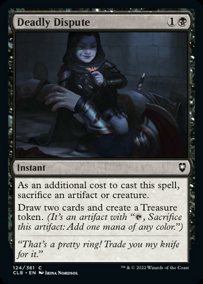 Deadly Dispute [Commander Legends: Battle for Baldur's Gate] Foil