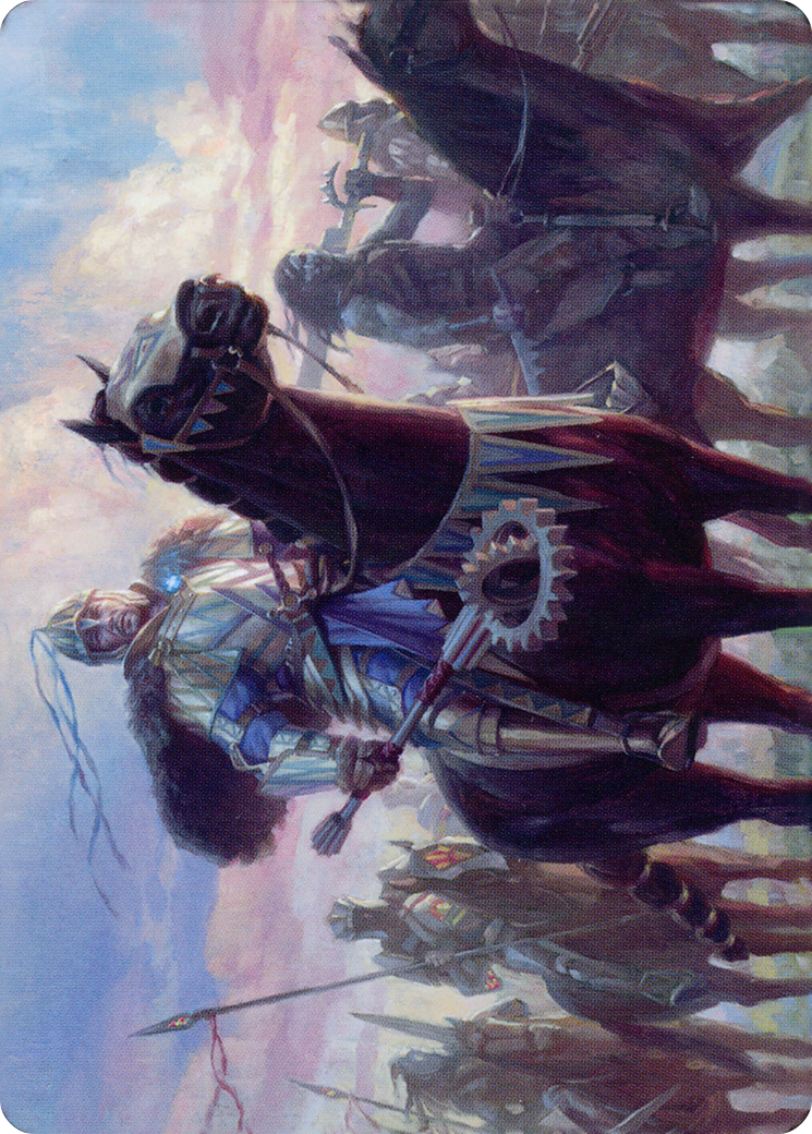 Shanid, Sleepers' Scourge // Shanid, Sleepers' Scourge  [Dominaria United Art Series] (Borderless) Foil