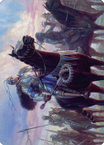 Shanid, Sleepers' Scourge // Shanid, Sleepers' Scourge  [Dominaria United Art Series] (Borderless) Foil
