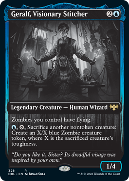 Geralf, Visionary Stitcher [Innistrad: Double Feature] Foil