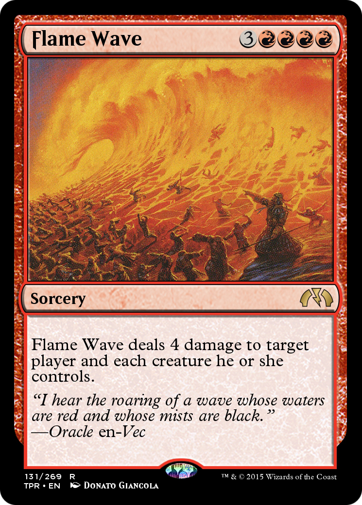 Flame Wave  [Tempest Remastered] Foil
