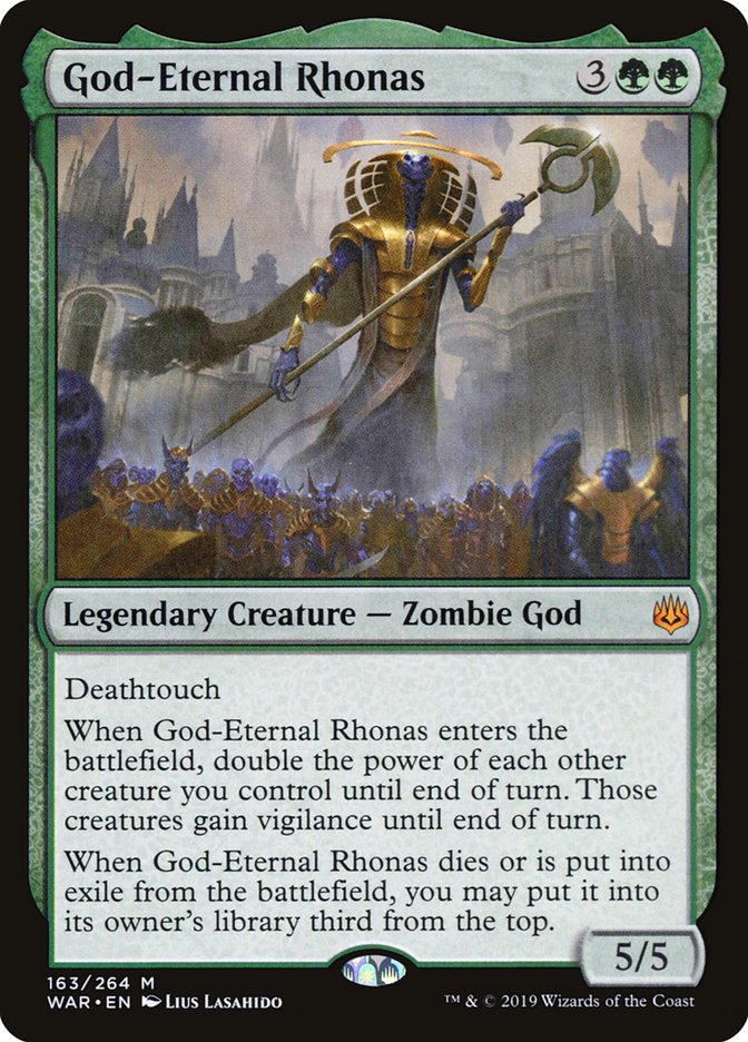 God-Eternal Rhonas [War of the Spark] Foil