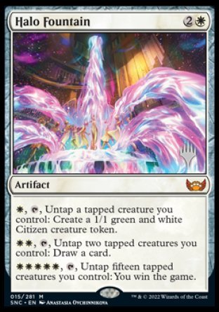 Halo Fountain (Promo Pack) [Streets of New Capenna Promos] Foil