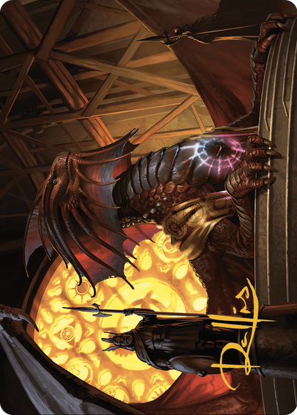 Niv-Mizzet, Guildpact // Niv-Mizzet, Guildpact  [Murders at Karlov Manor Art Series] (Borderless)