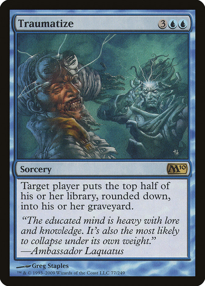 Traumatize [Magic 2010] Foil