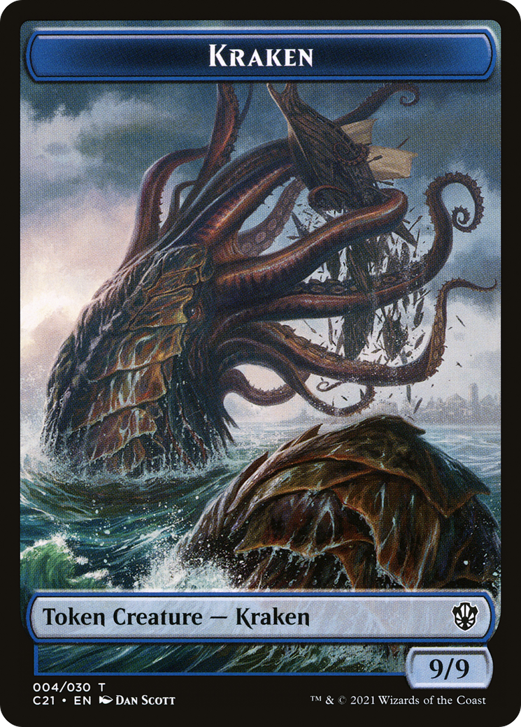 Kraken  [Commander 2021 Tokens]