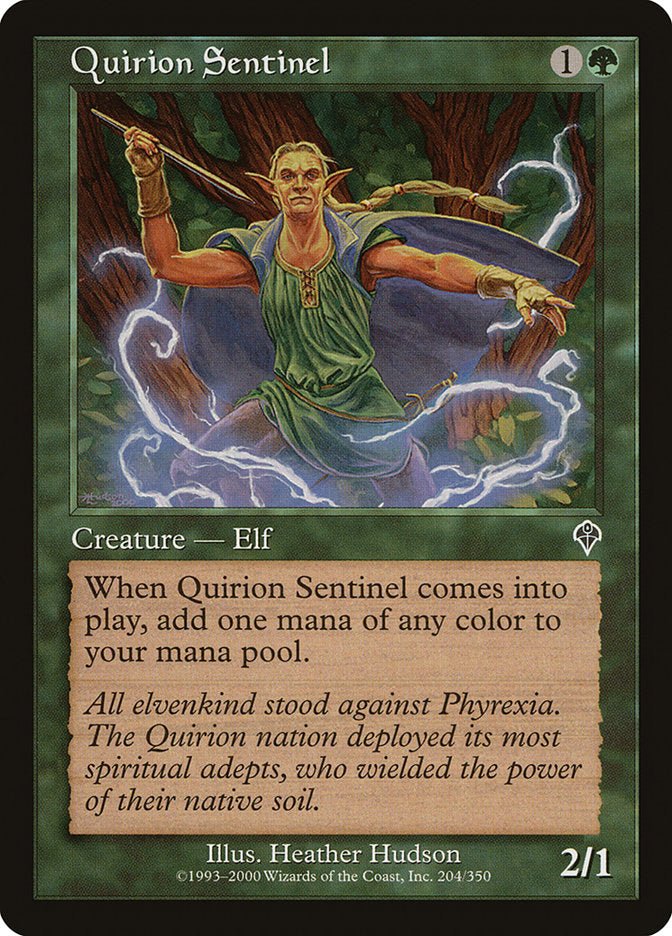 Quirion Sentinel [Invasion] Foil