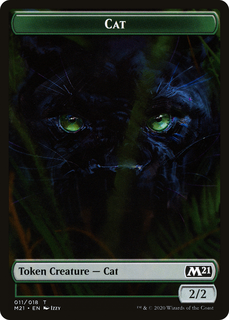 Cat  [Core Set 2021 Tokens] Foil