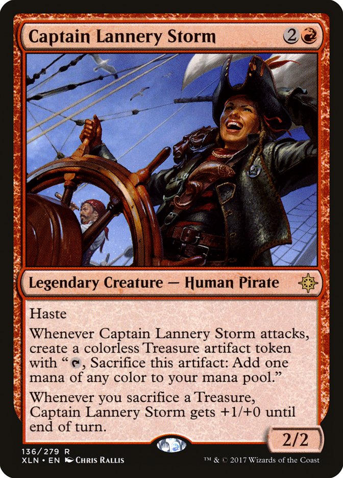 Captain Lannery Storm [Ixalan] Foil