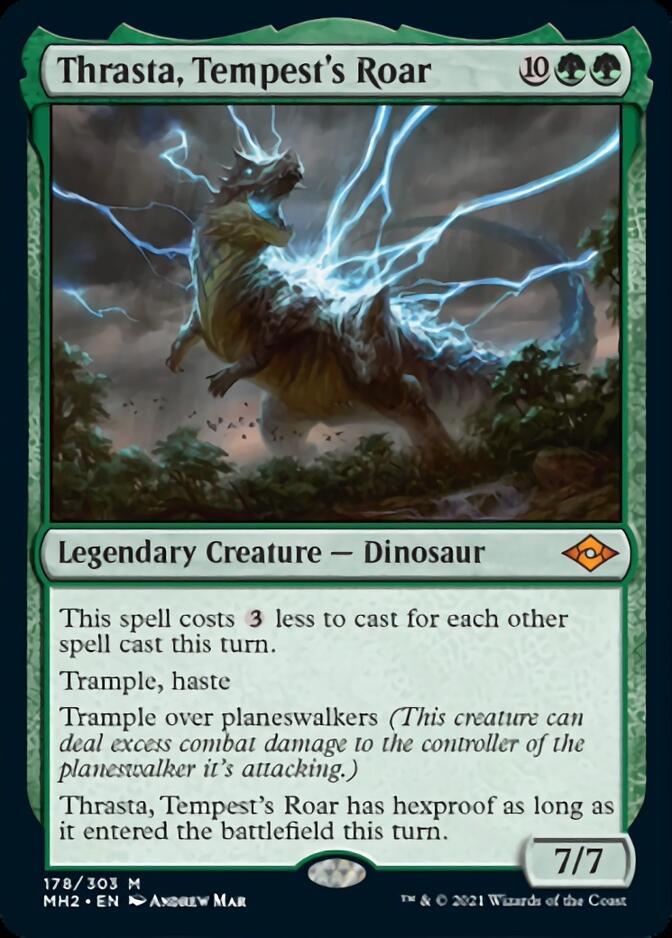 Thrasta, Tempest's Roar [Modern Horizons 2] Foil