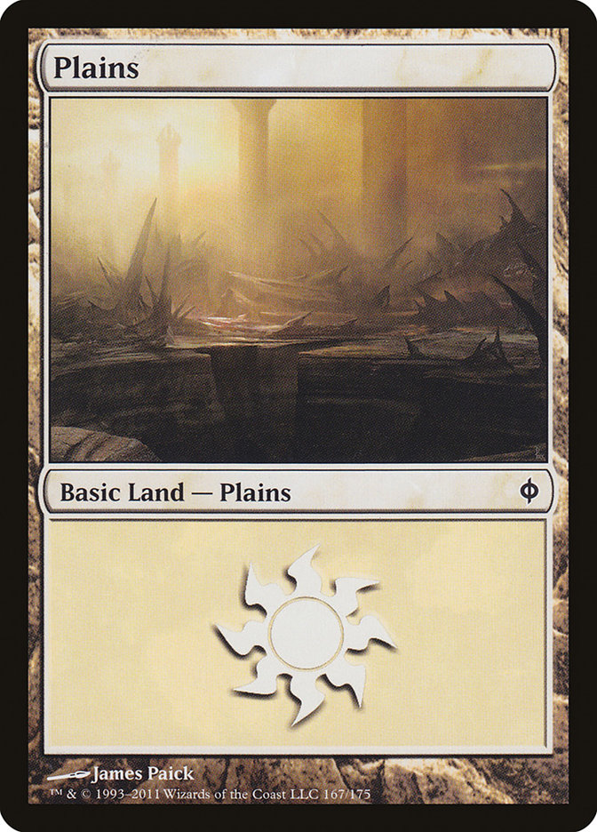 Plains (167) [New Phyrexia] Foil