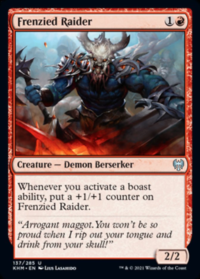 Frenzied Raider [Kaldheim] Foil