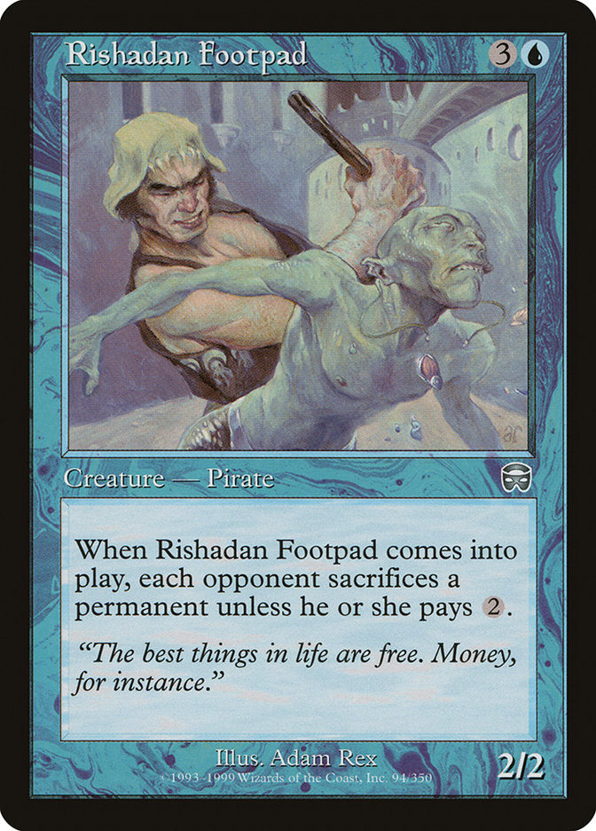 Rishadan Footpad [Mercadian Masques] Foil
