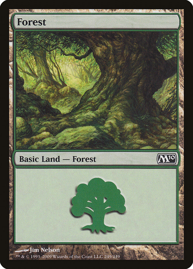 Forest (249) [Magic 2010] Foil