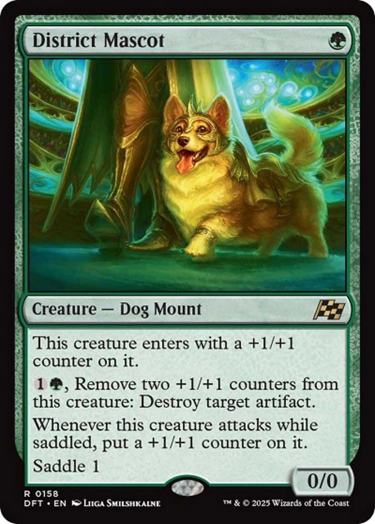 District Mascot [Aetherdrift] Foil