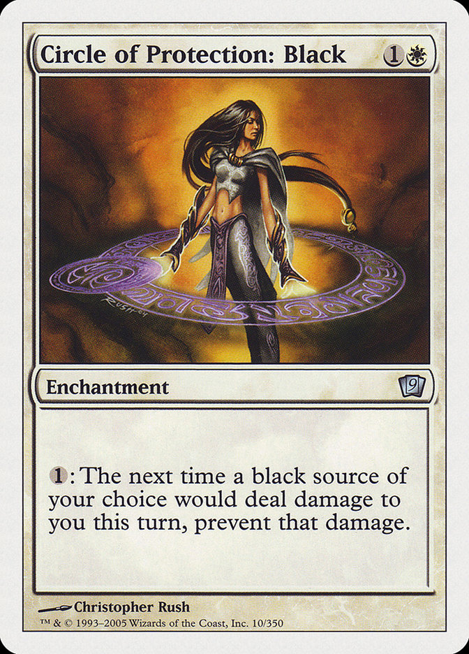 Circle of Protection: Black [Ninth Edition] Foil