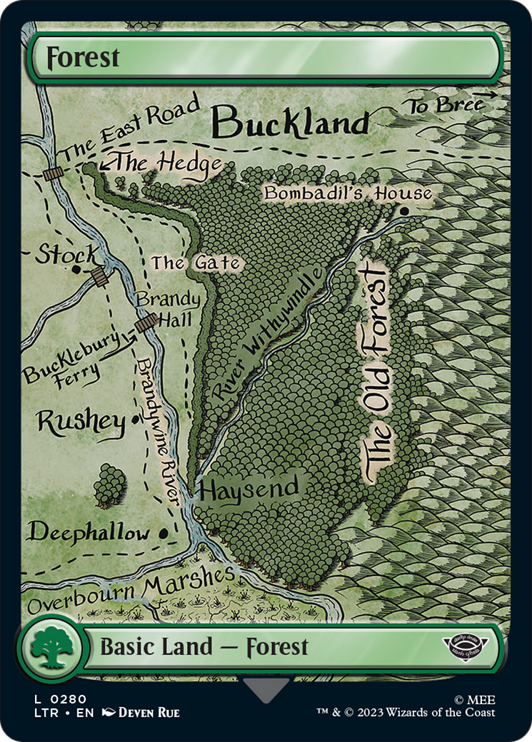 Forest (280) [The Lord of the Rings: Tales of Middle-Earth] Foil