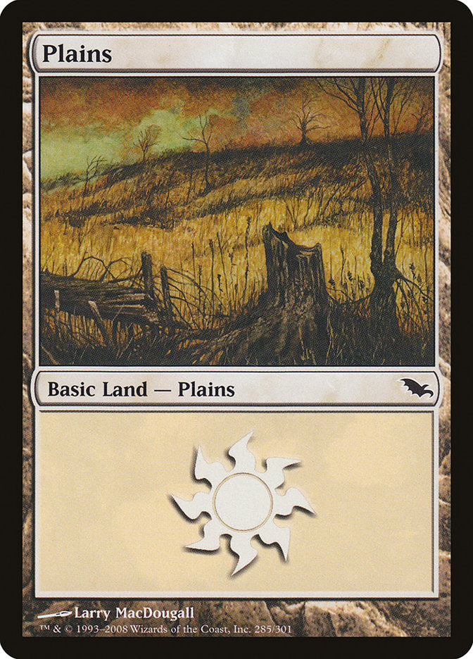 Plains (285) [Shadowmoor] Foil