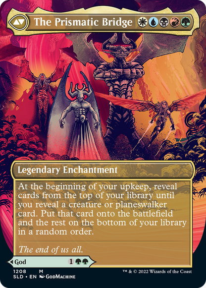Esika, God of the Tree // The Prismatic Bridge (Display Commander) (Borderless) [Secret Lair: From Cute to Brute] Foil
