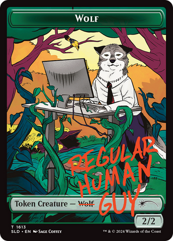 Wolf Token [Secret Lair Drop Series]