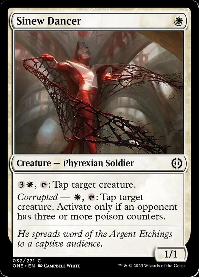 Sinew Dancer [Phyrexia: All Will Be One] Foil