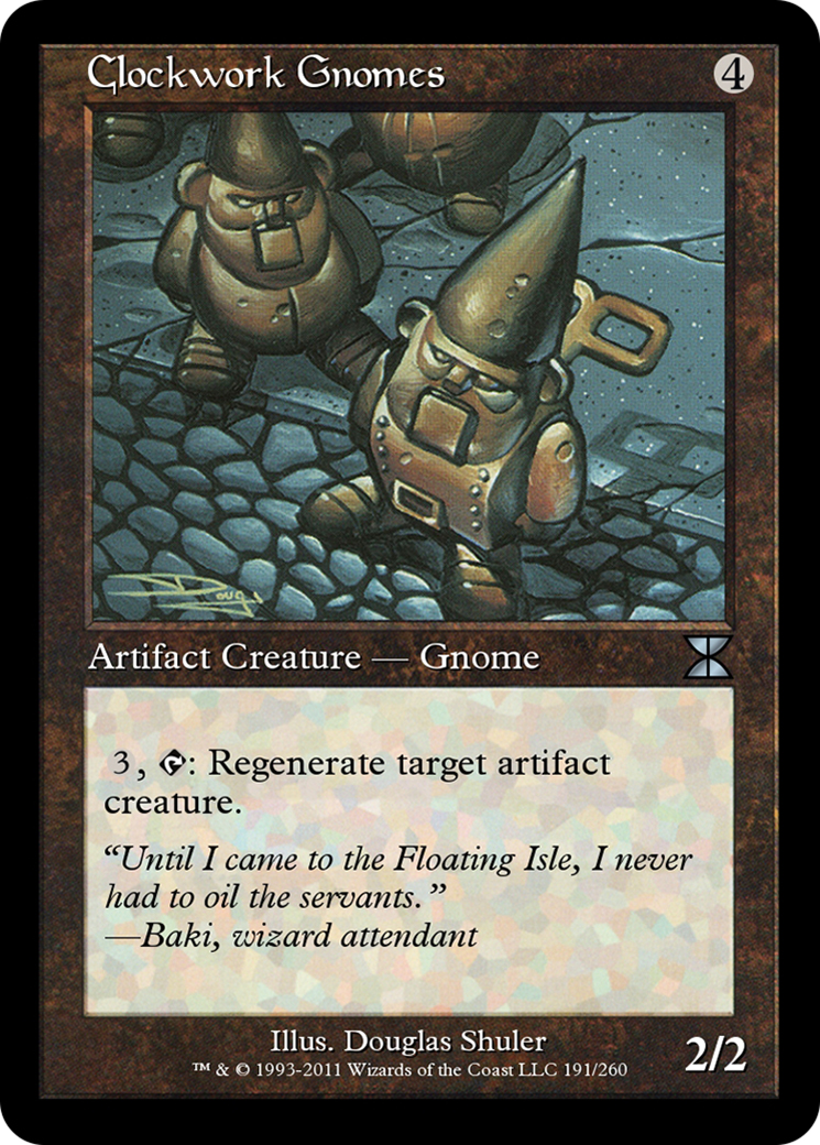 Clockwork Gnomes  [Masters Edition IV] Foil