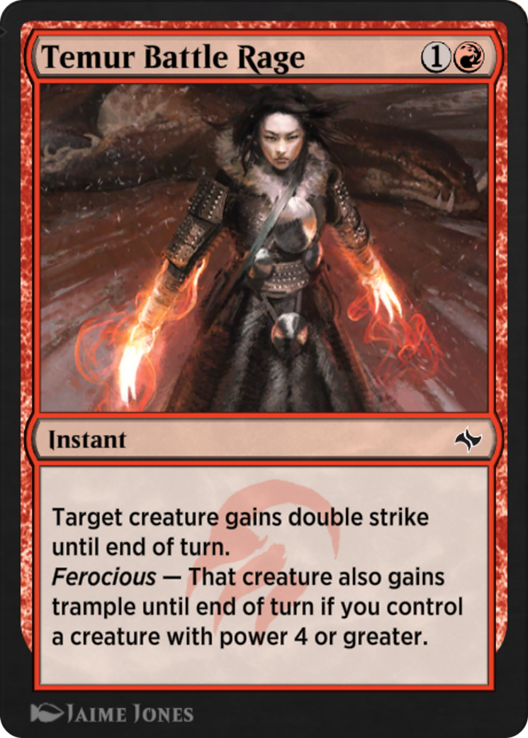 Temur Battle Rage  [Explorer Anthology 1]