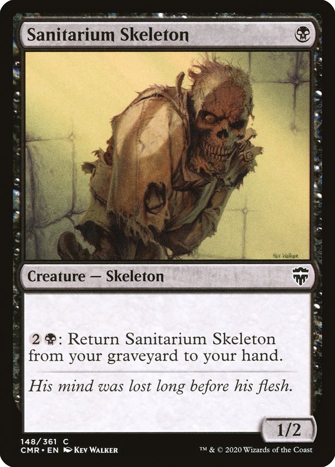 Sanitarium Skeleton [Commander Legends] Foil